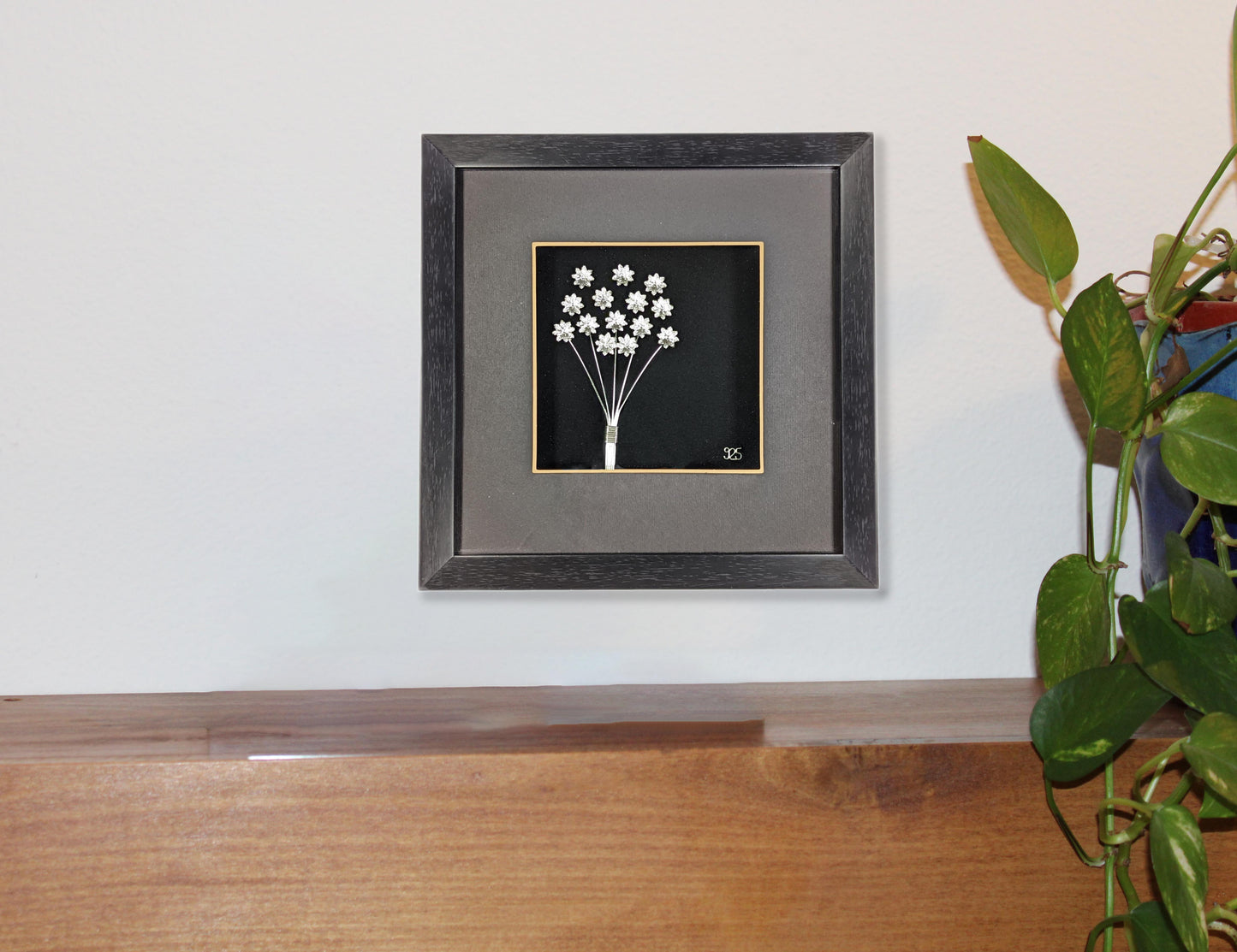 Silver Flower Bouquet