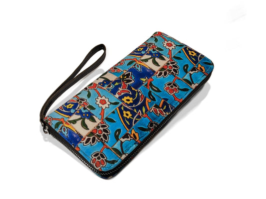 Blue Tile Wallet