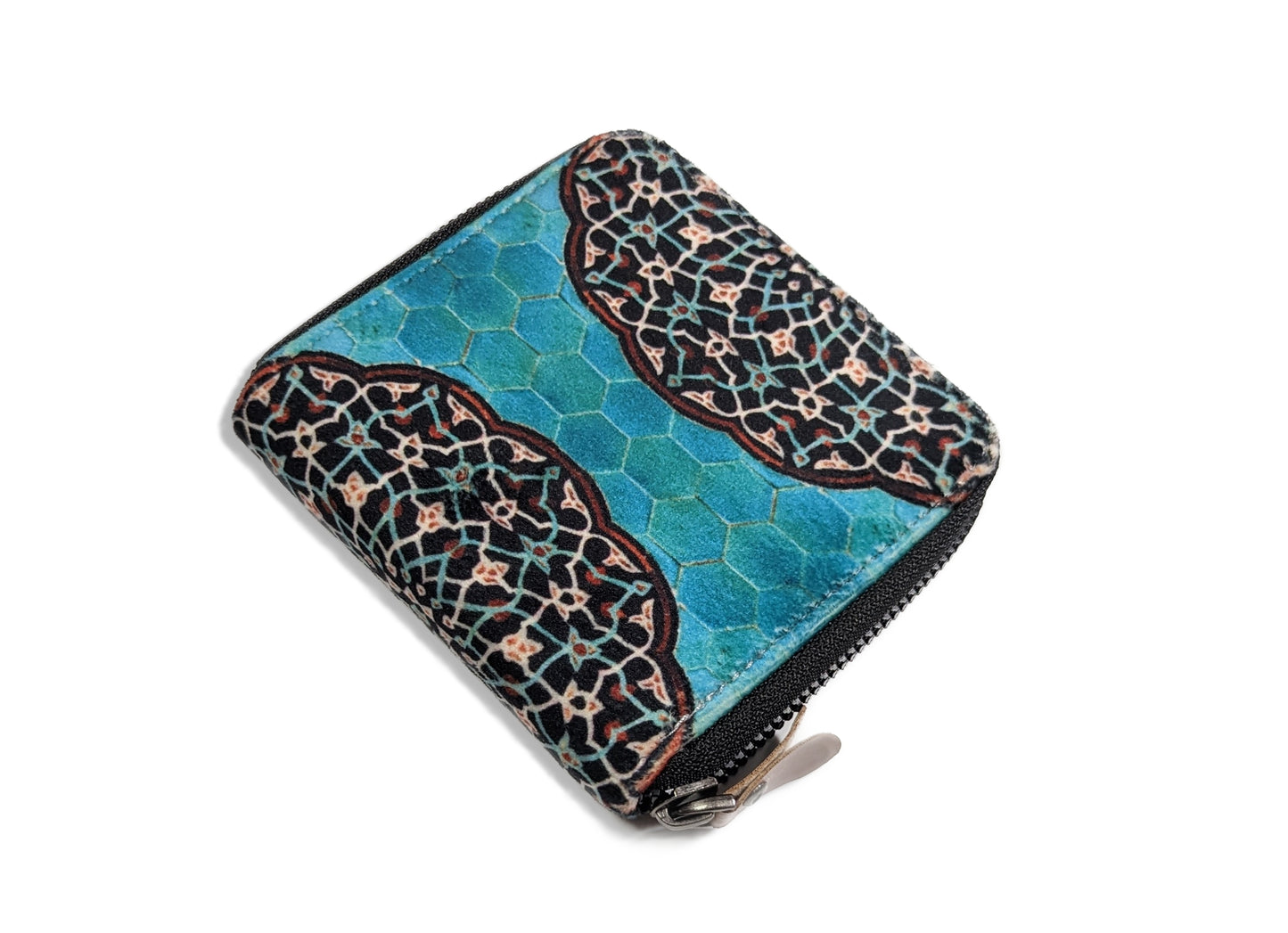 Velvet Blue Tile Wallet