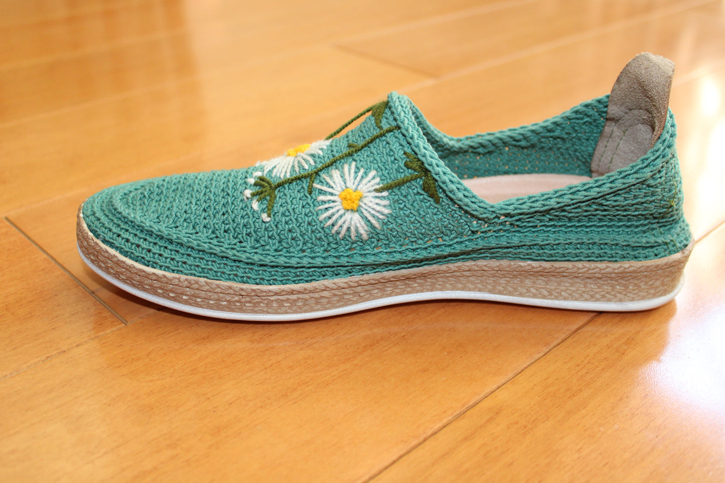 Green Espadrilles